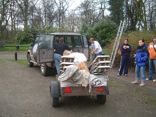 Final packing up at the end of the park day