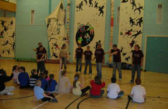 "Purple Stew" at youth club
